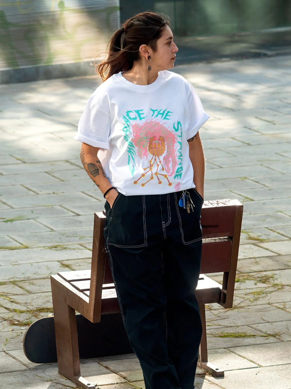 T-Shirt Fille Volcom Tetsunori 2 - Blanc | Boutique Volcom | Collection_Zalando | Nouveaux produits | Produits les plus récents | produits les plus vendus | Produits les plus vendus | REC x Camisetas | T-shirts en offre limitée | T-shirts manches courtes femme | surfdevils.com