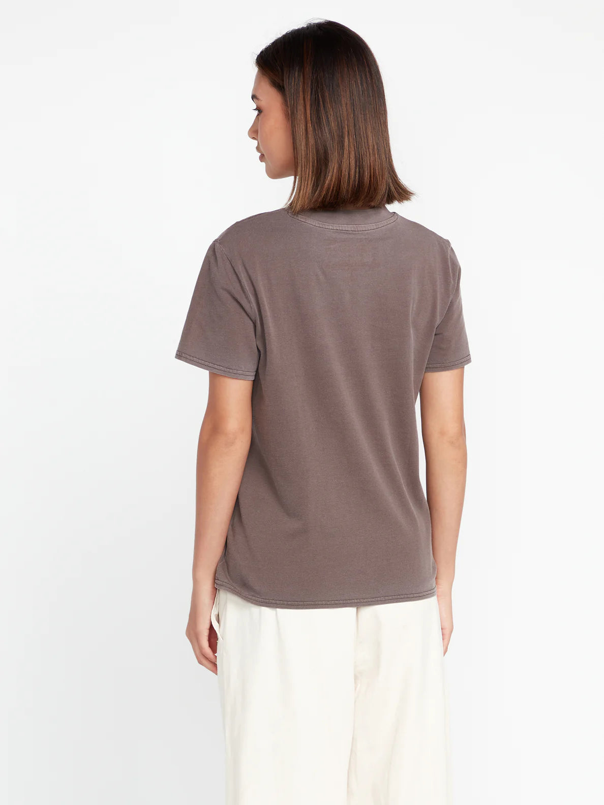 T-Shirt pour Filles Volcom Lock It Up - Slate Grey