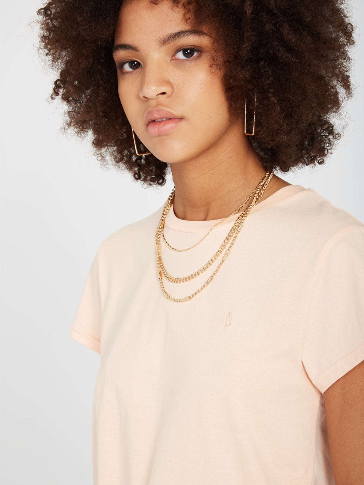 T-shirt Volcom Stone Blanks - Melon