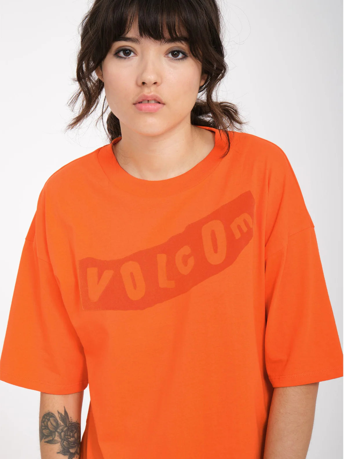 Camiseta Chica Volcom Pistol - Carrot | Camisetas manga corta de mujer | Volcom Shop | surfdevils.com