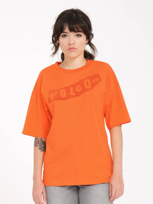 Volcom Pistol Mädchen T-Shirt – Karotte