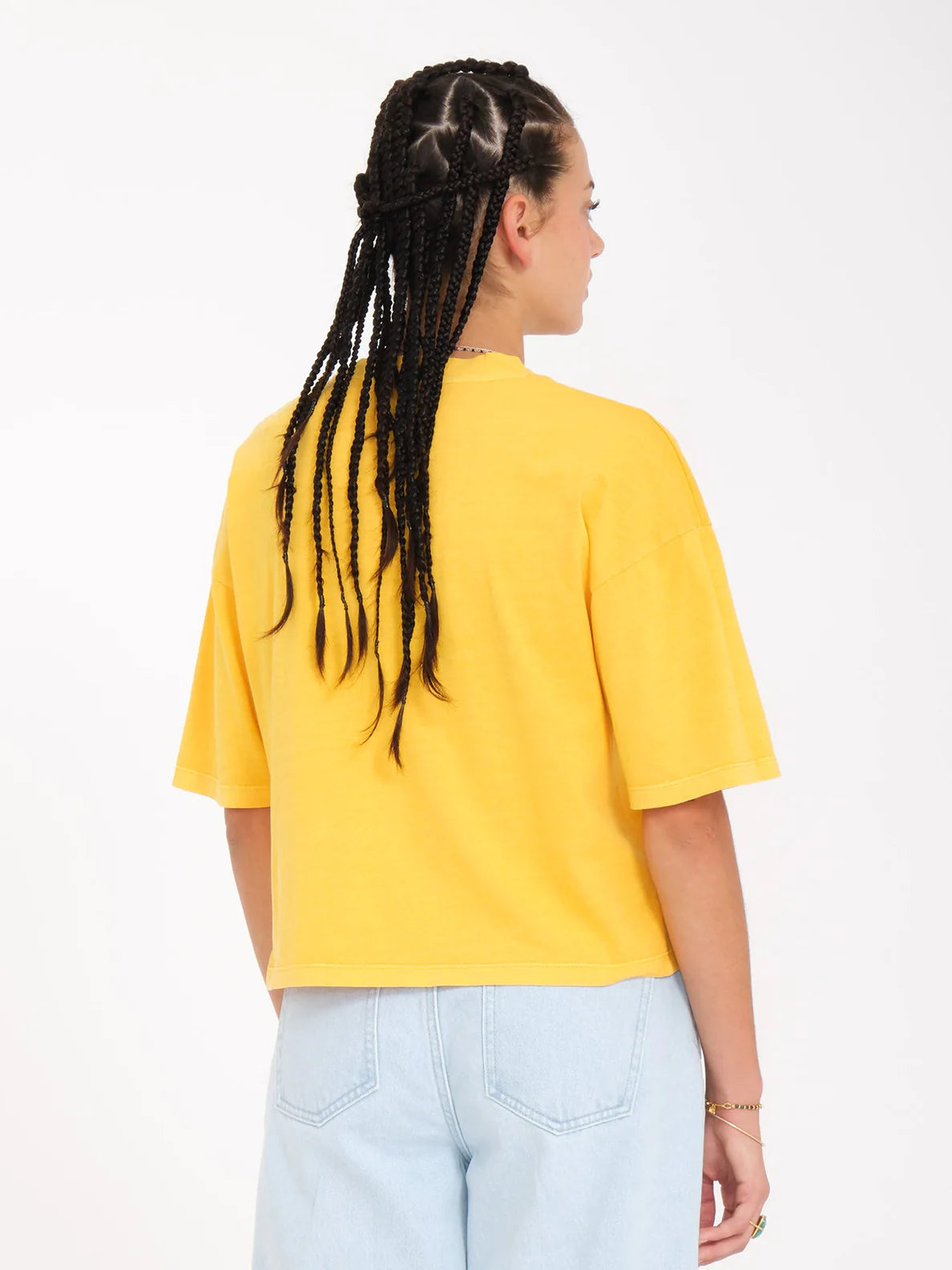 Volcom Play The Tee Girl's T-Shirt - Citrus