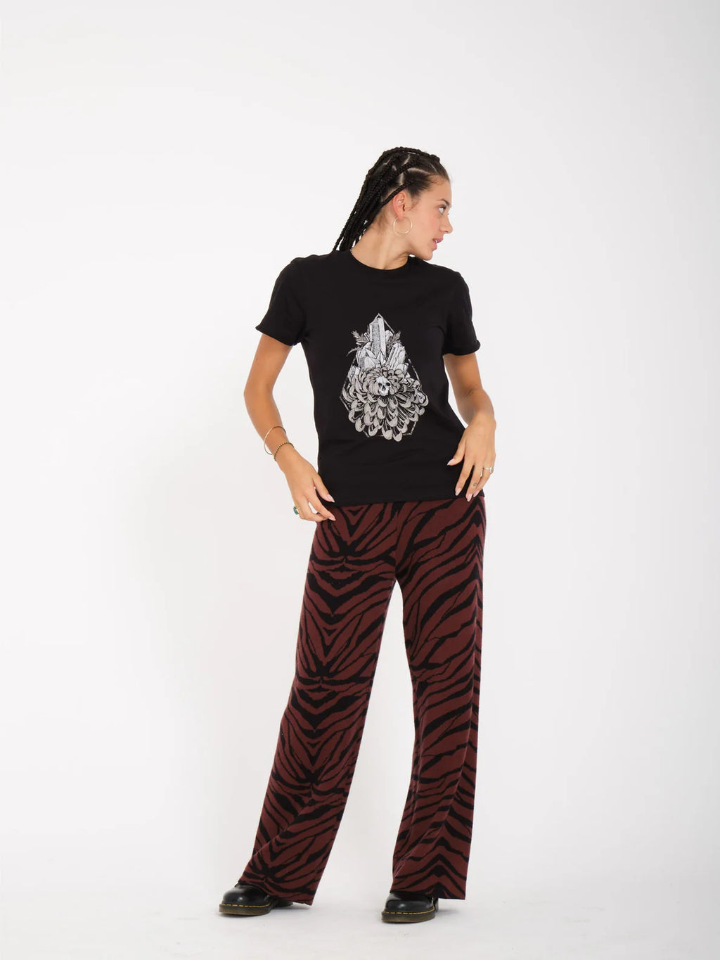 Volcom Radical Daze Girl's T-Shirt - Black