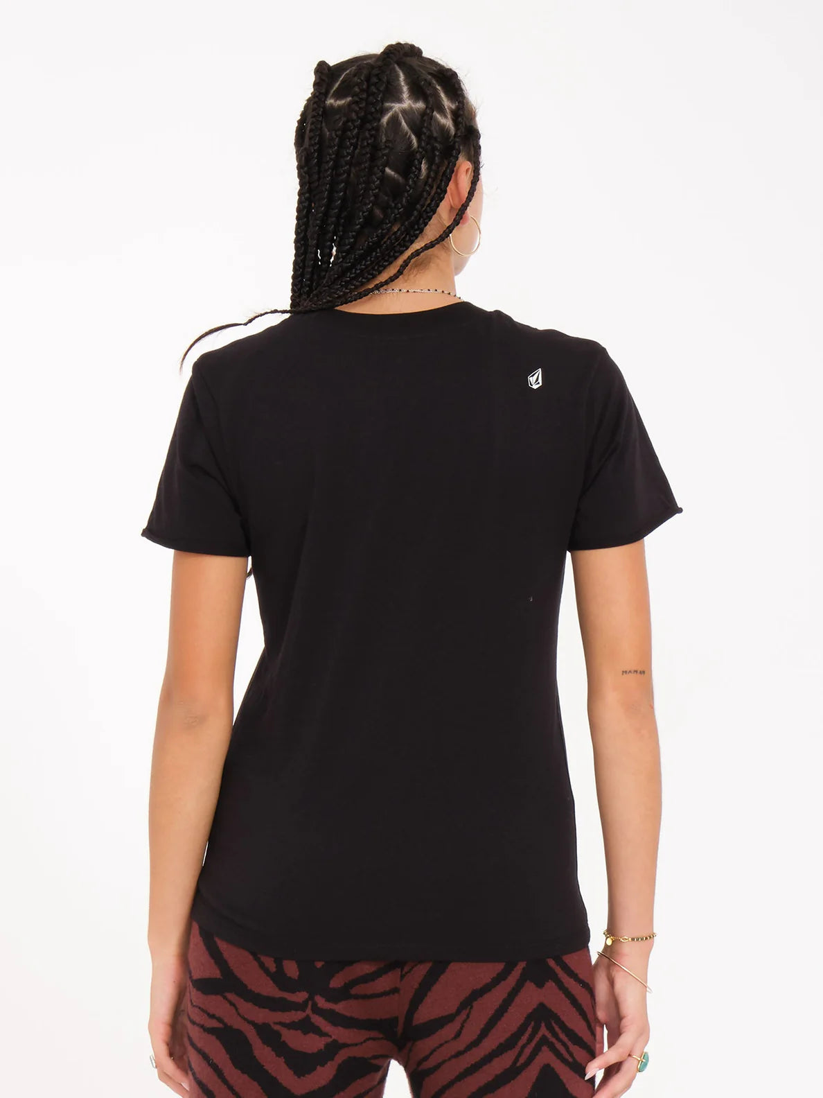 Volcom Radical Daze Mädchen T-Shirt – Schwarz