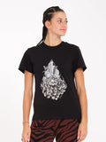 Volcom Radical Daze Mädchen T-Shirt – Schwarz