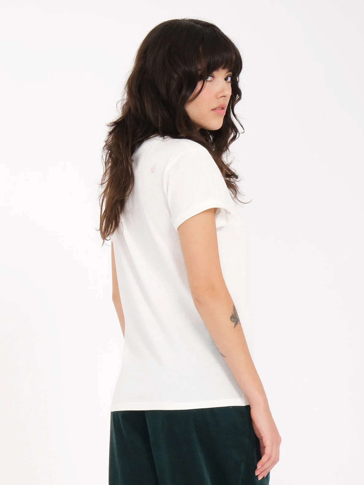 Volcom Radical Daze Girl's T-Shirt - Star White
