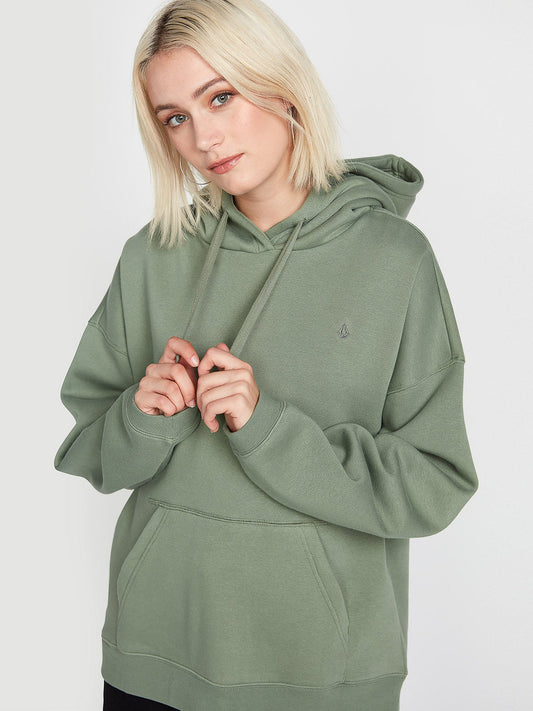 Volcom Stone Heart II Women's Hoodie - Light Army