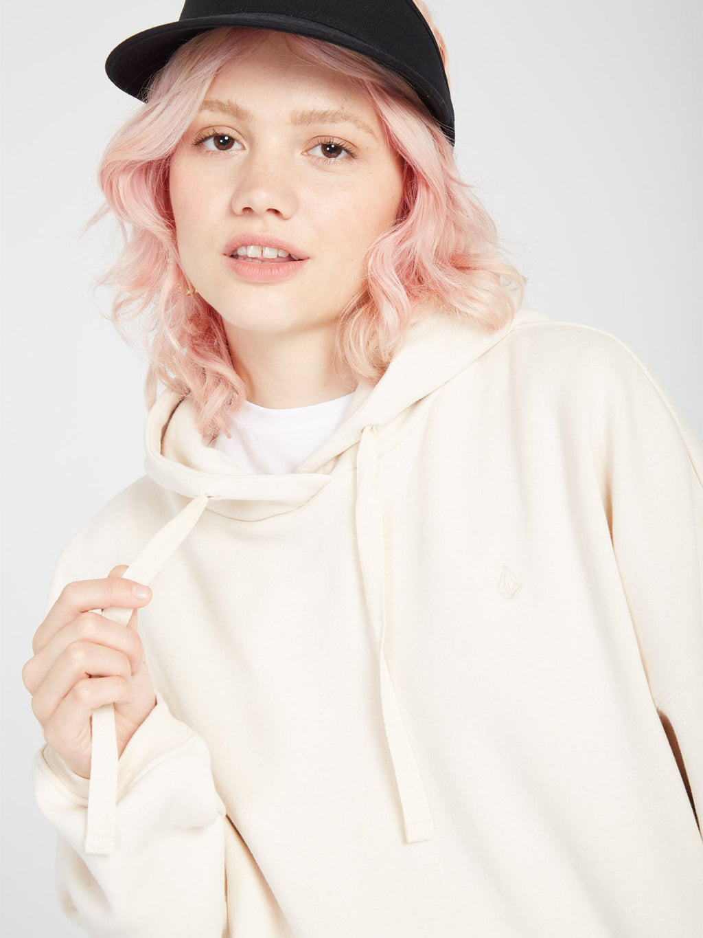 Felpa con cappuccio Volcom Stone Heart II - Sabbia