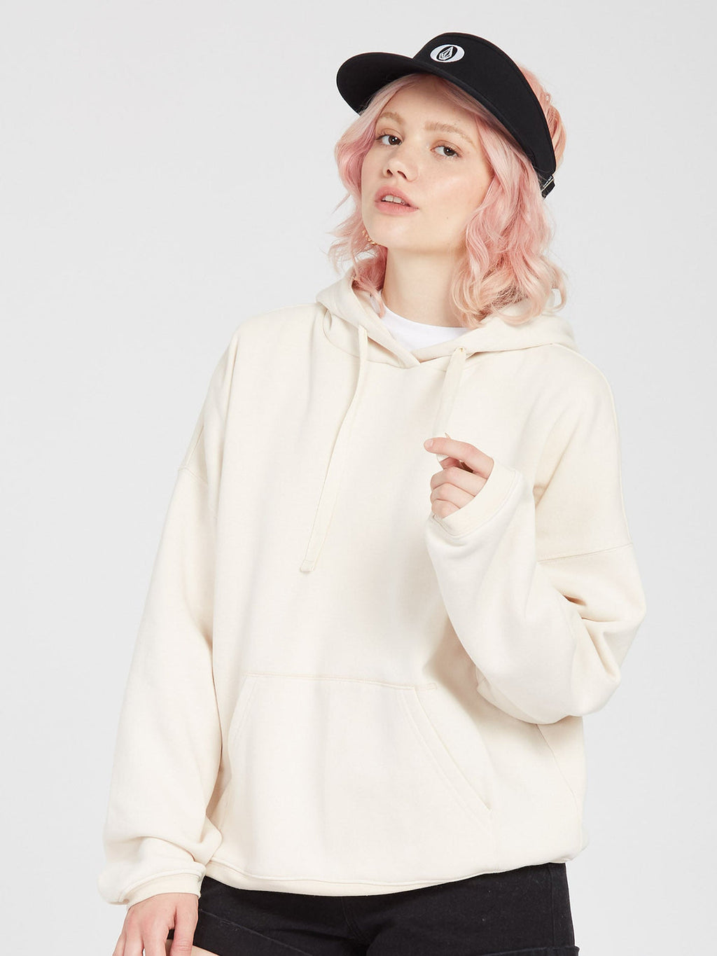 Felpa con cappuccio Volcom Stone Heart II - Sabbia