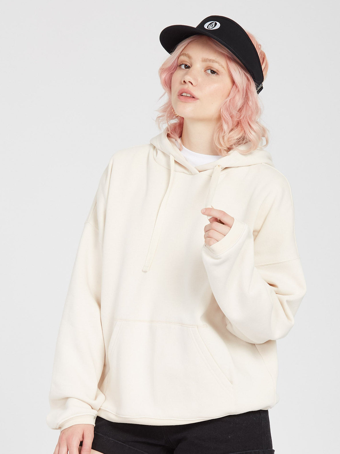 Felpa con cappuccio Volcom Stone Heart II - Sabbia