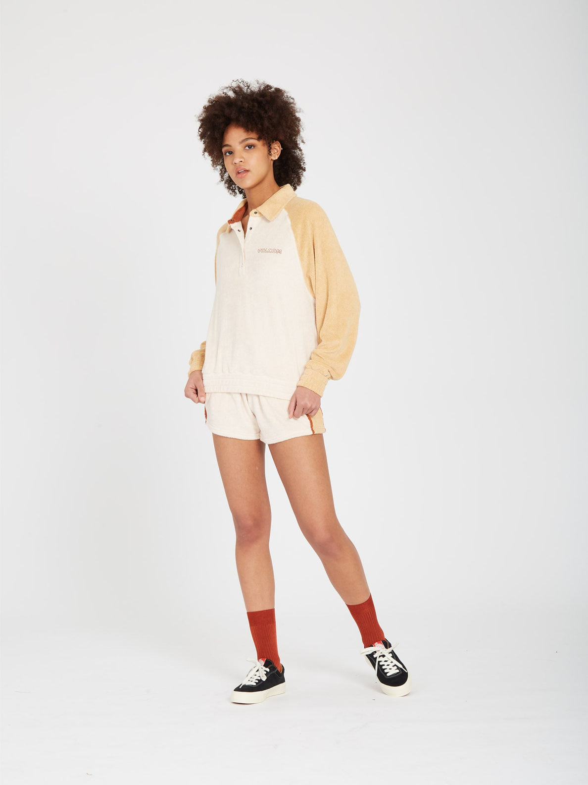 Volcom Mioumeow Sweatshirt - Sand