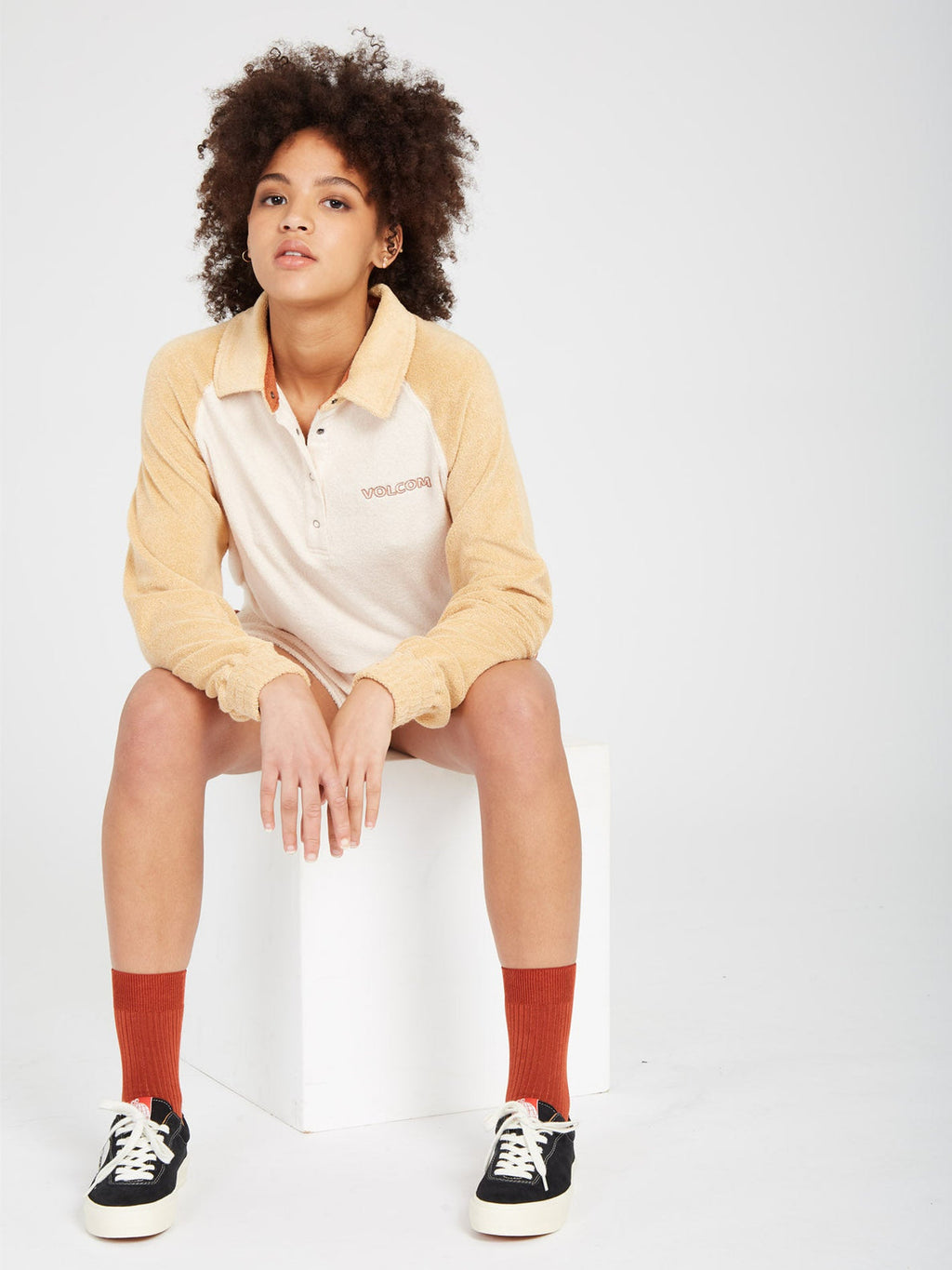 Volcom Mioumeow Sweatshirt - Sand