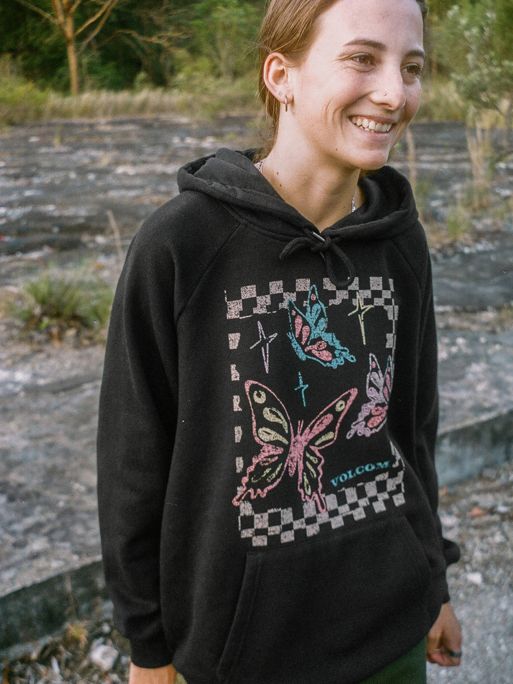 Volcom Truly Stoked Hoodie - Black