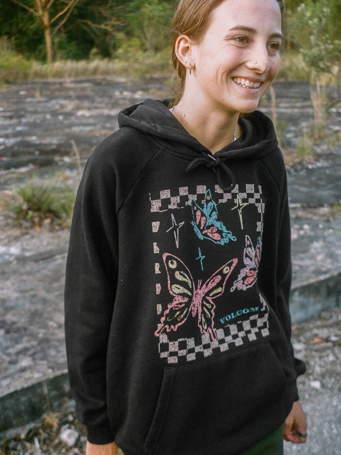Volcom Truly Stoked Hoodie - Black