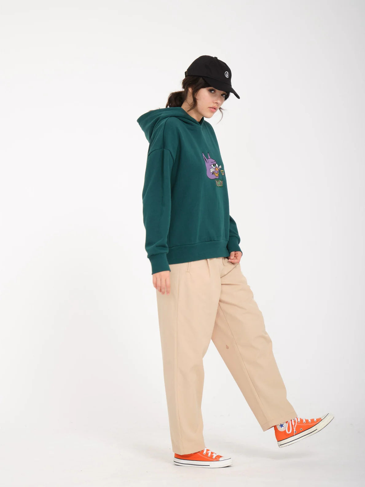 Sweatshirt pour Filles Volcom Nando Von Arb - Ponderosa Pine | Nouveaux produits | Produits les plus récents | produits les plus vendus | Produits les plus vendus | surfdevils.com