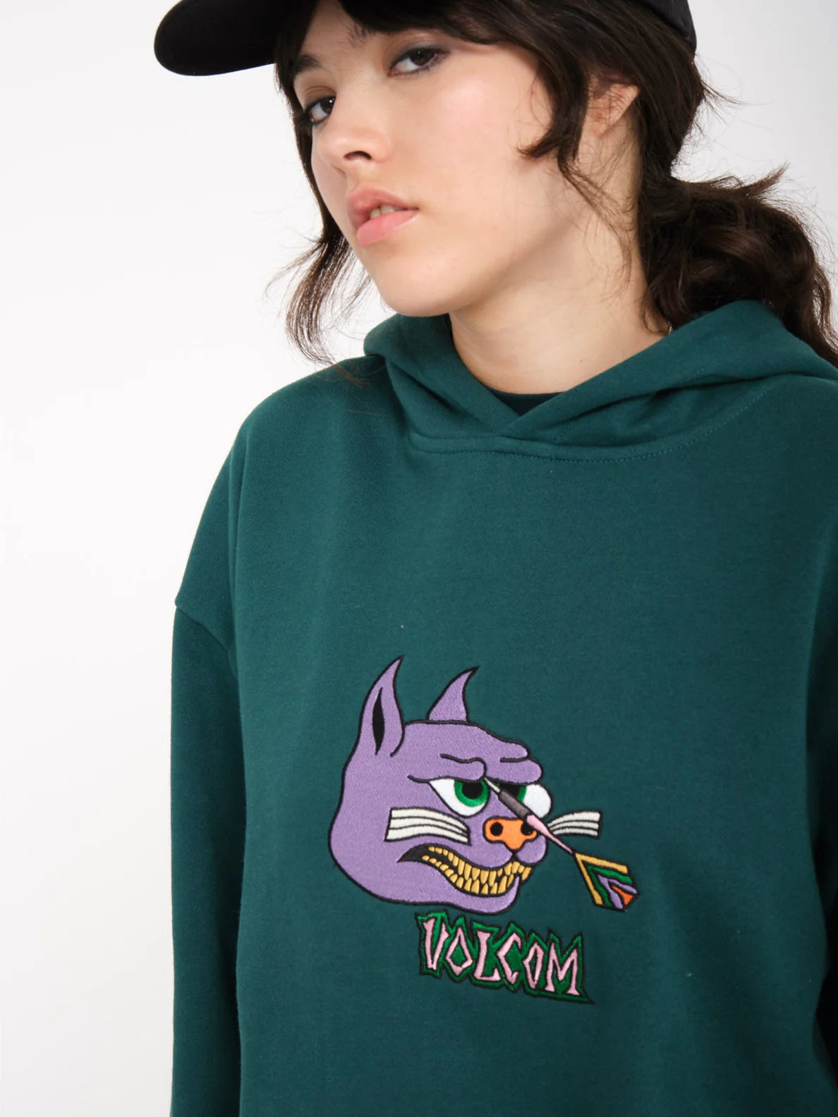 Moletom feminino Volcom Nando Von Arb - Ponderosa Pine | Novos produtos | Produtos mais recentes | Produtos mais vendidos | Produtos mais vendidos | surfdevils.com