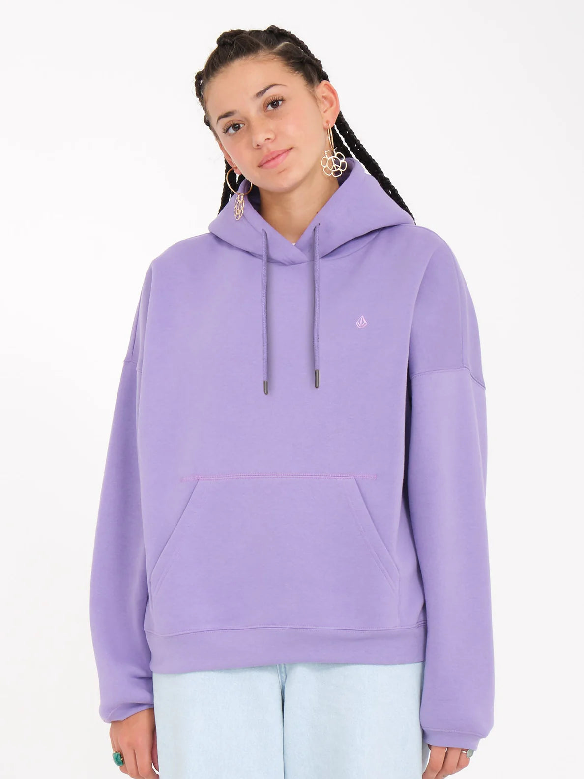 Volcom Women's Stone Heart II Hoodie - Paisley Purple