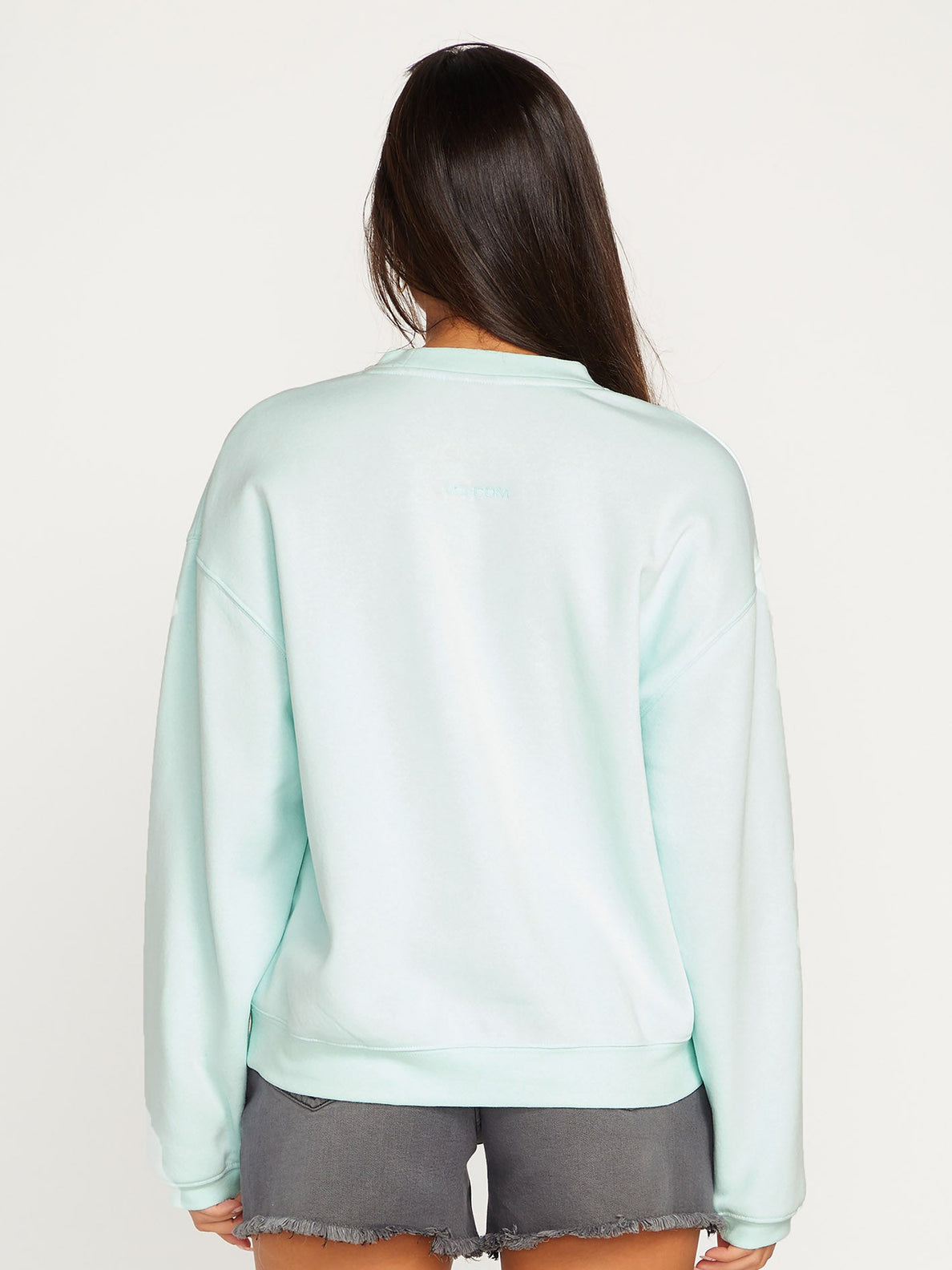 Stone Heart II Crew Sweatshirt - Pale Aqua