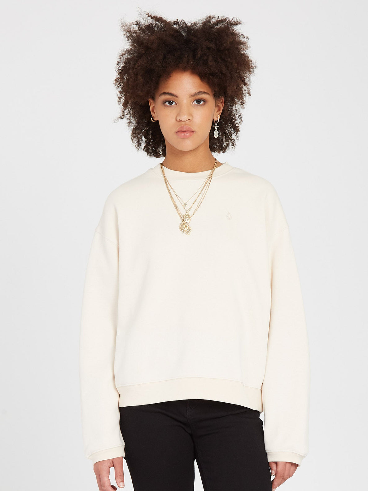 Stone Heart II Crew Sweatshirt - Sand