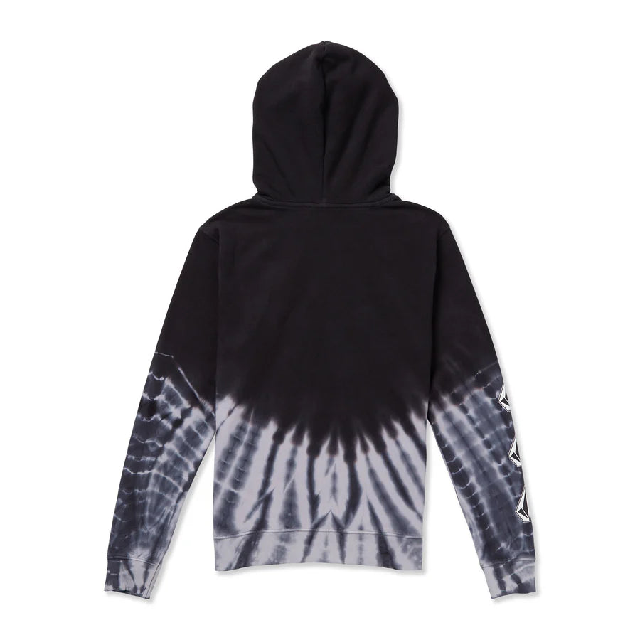 Volcom Dyed PO Boys' Sweatshirt - Black | Boy's sweatshirts | Collection_Zalando | Volcom Shop | surfdevils.com