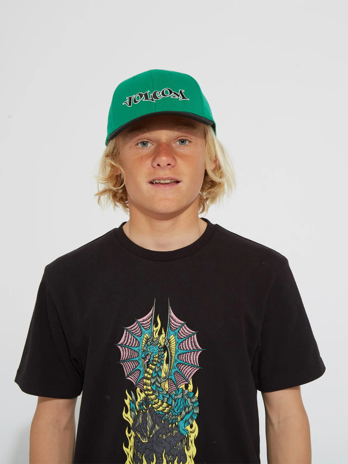 Volcom Alstone Kids T-Shirt - Black