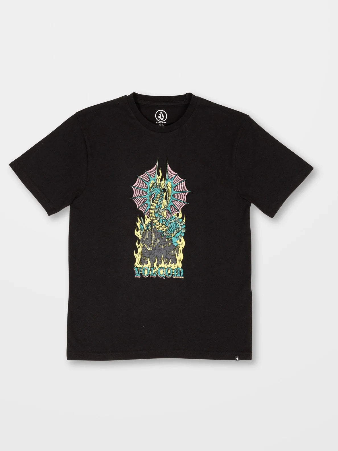 Camiseta Niño Volcom Alstone - Black