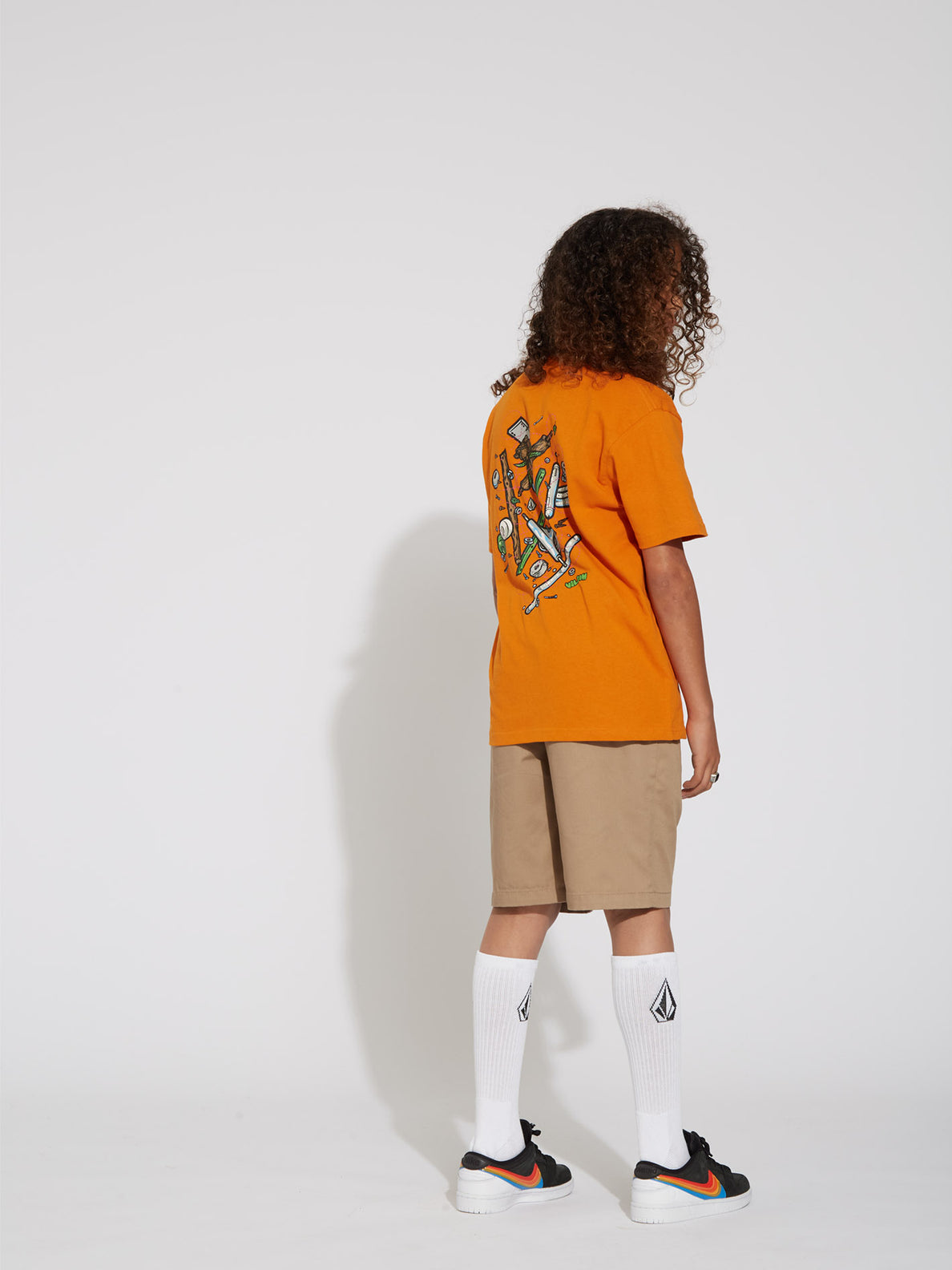 Volcom Todd Bratrud Kids T-Shirt - Saffron