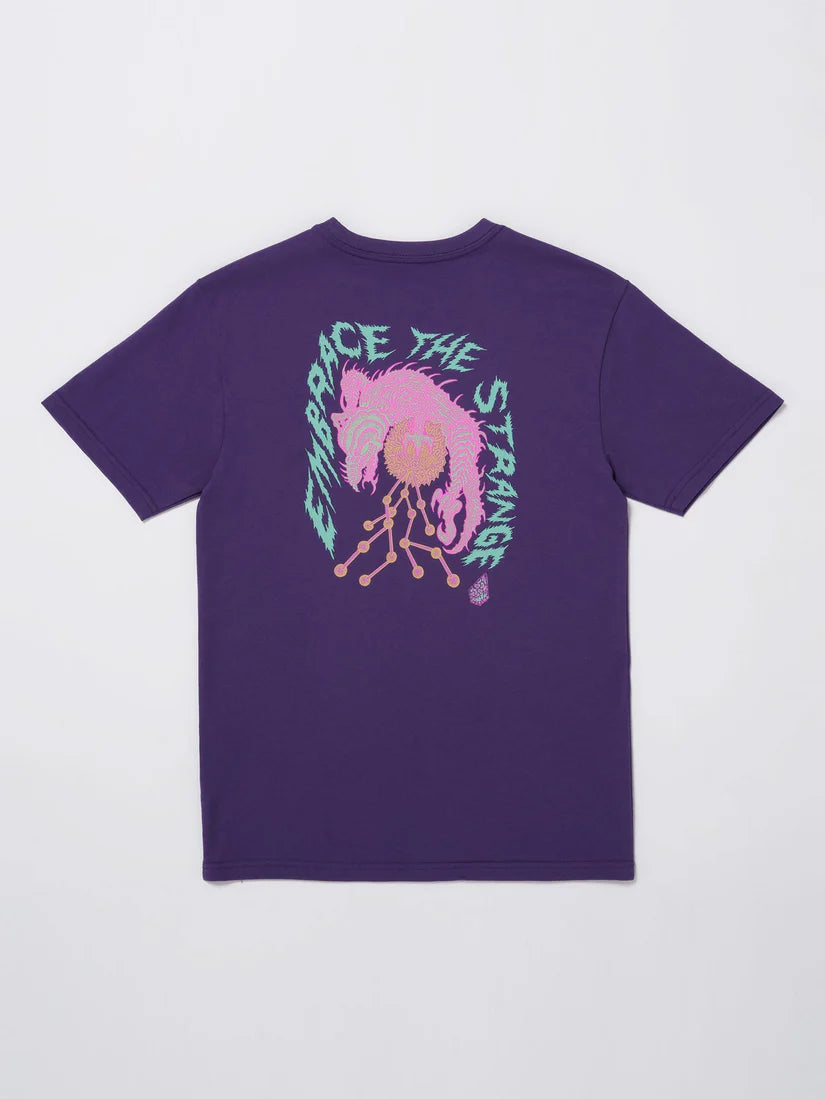 Volcom Tetsunori 3 Kinder T-Shirt - Deep Purple