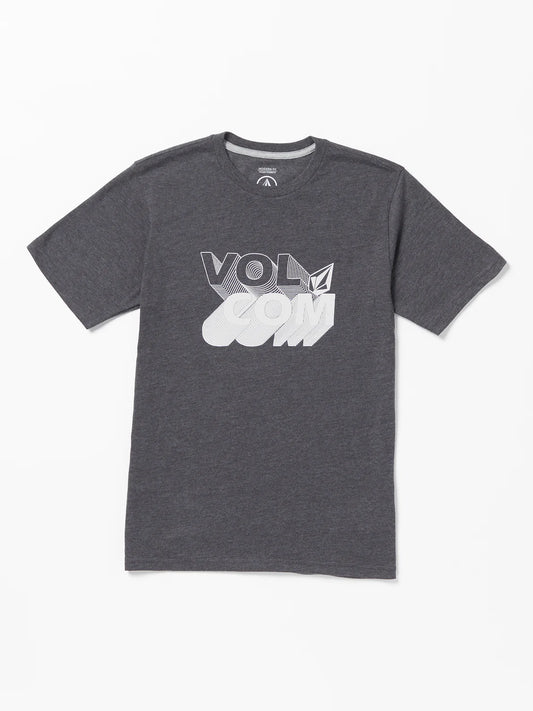 Volcom Stone Shifty Kinder T-Shirt - Dark Black Heather
