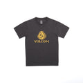 Volcom Off Shore Stone Kinder-T-Shirt – Dark Black Heather