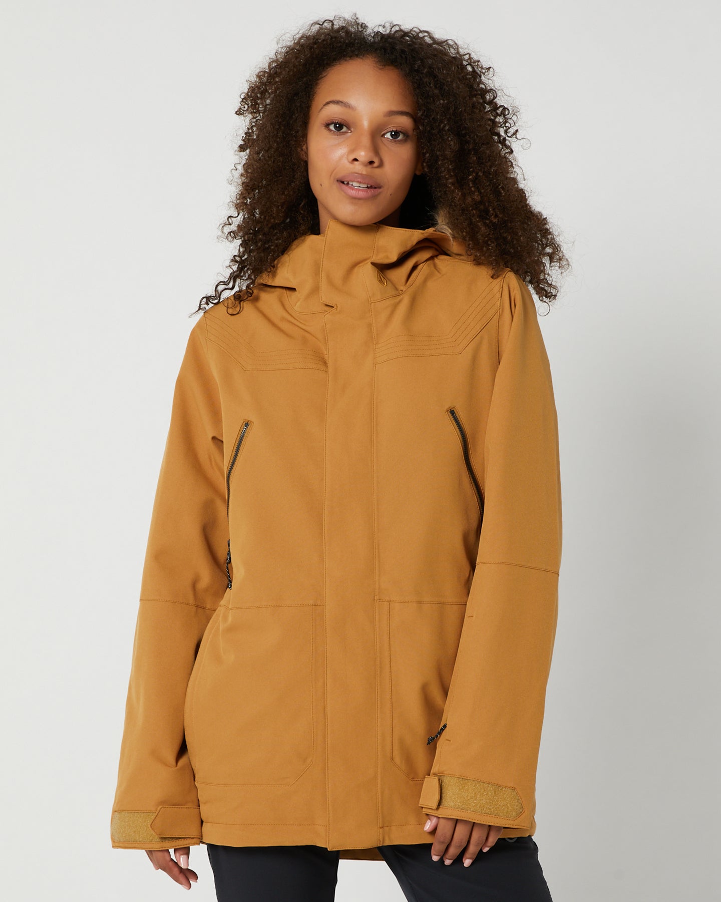 Veste de Snowboard Femme Volcom Shadow Insulated Jacket - Caramel | Boutique de snowboard | Boutique Volcom | Collection_Zalando | Nouveaux produits | Produits les plus récents | Produits les plus vendus | Vestes de Snowboard Femme | surfdevils.com