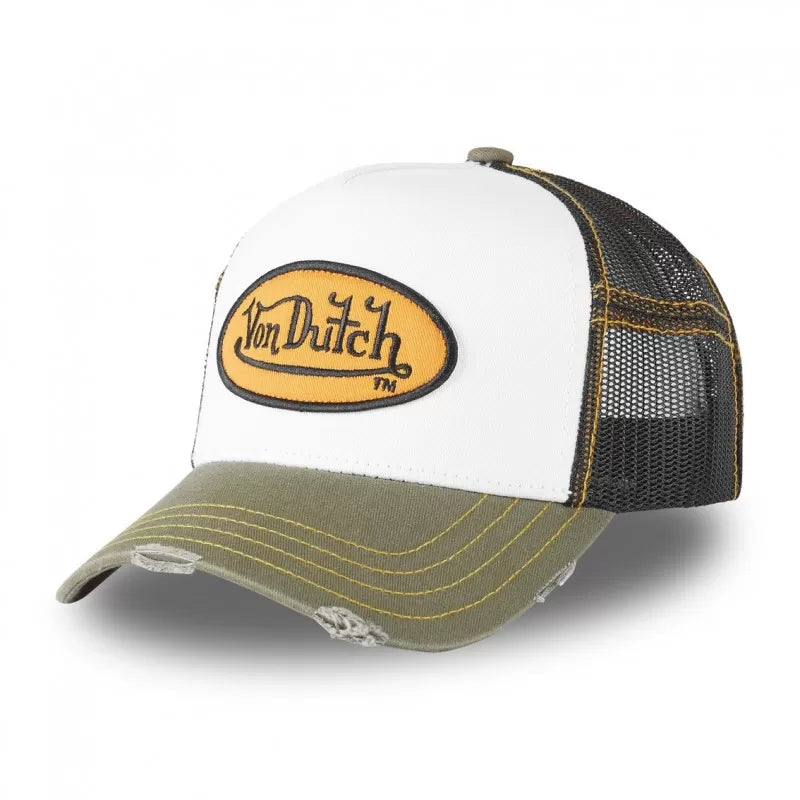 Cappellino Trucker Von Dutch - Verde Giallo