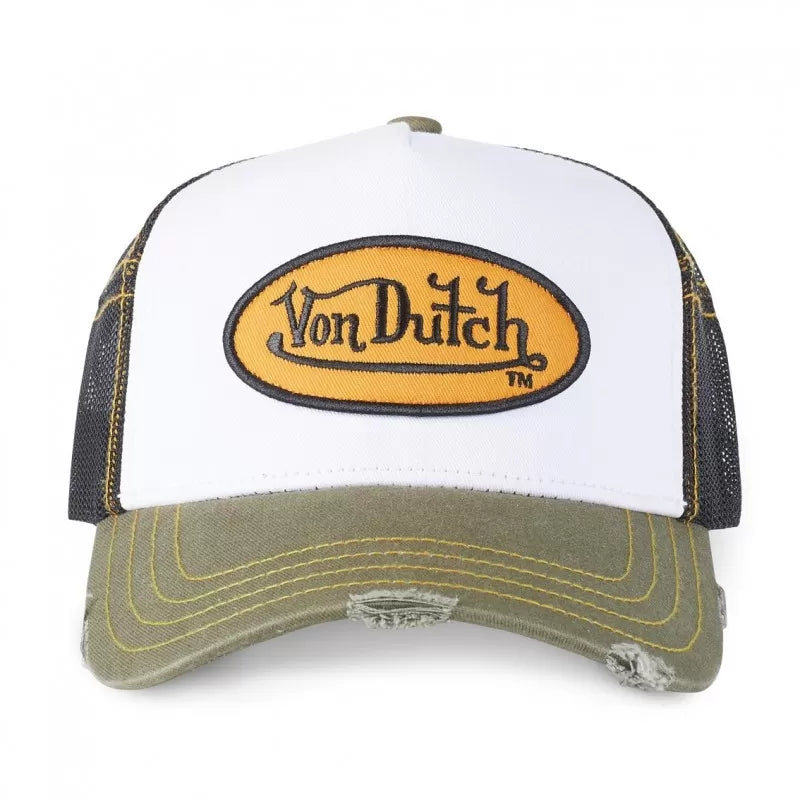 Cappellino Trucker Von Dutch - Verde Giallo