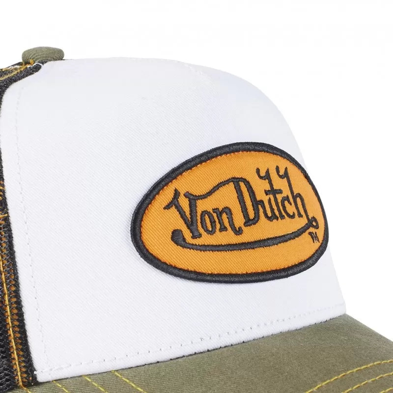 Cappellino Trucker Von Dutch - Verde Giallo