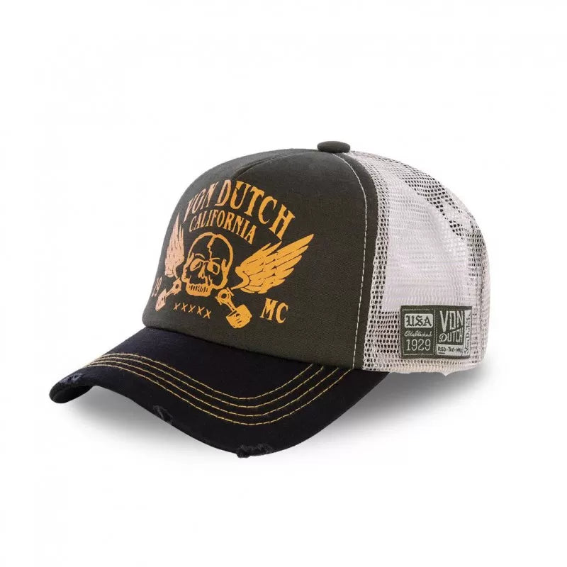 Von Dutch Crew5 Army Trucker Cap | surfdevils.com