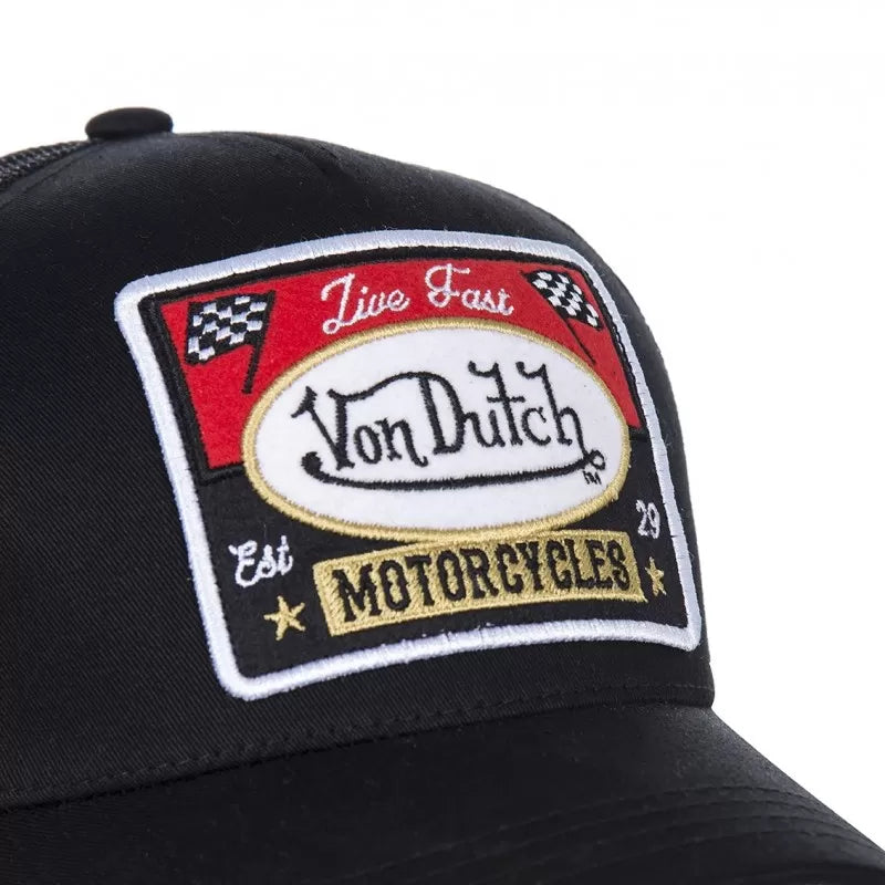 Von Dutch Blacky 1 Baseball Cap - Black