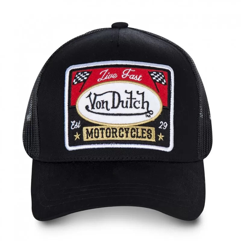 Casquette de baseball Von Dutch Blacky 1 - Noir | Nouveaux produits | Produits les plus récents | Produits les plus vendus | surfdevils.com