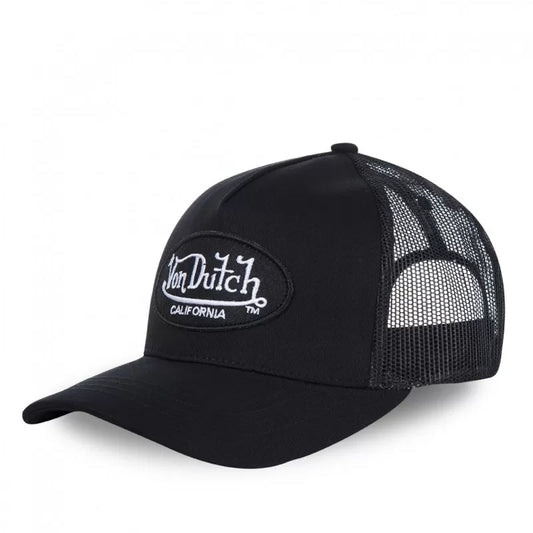 Black Von Dutch Lofb California mesh baseball cap