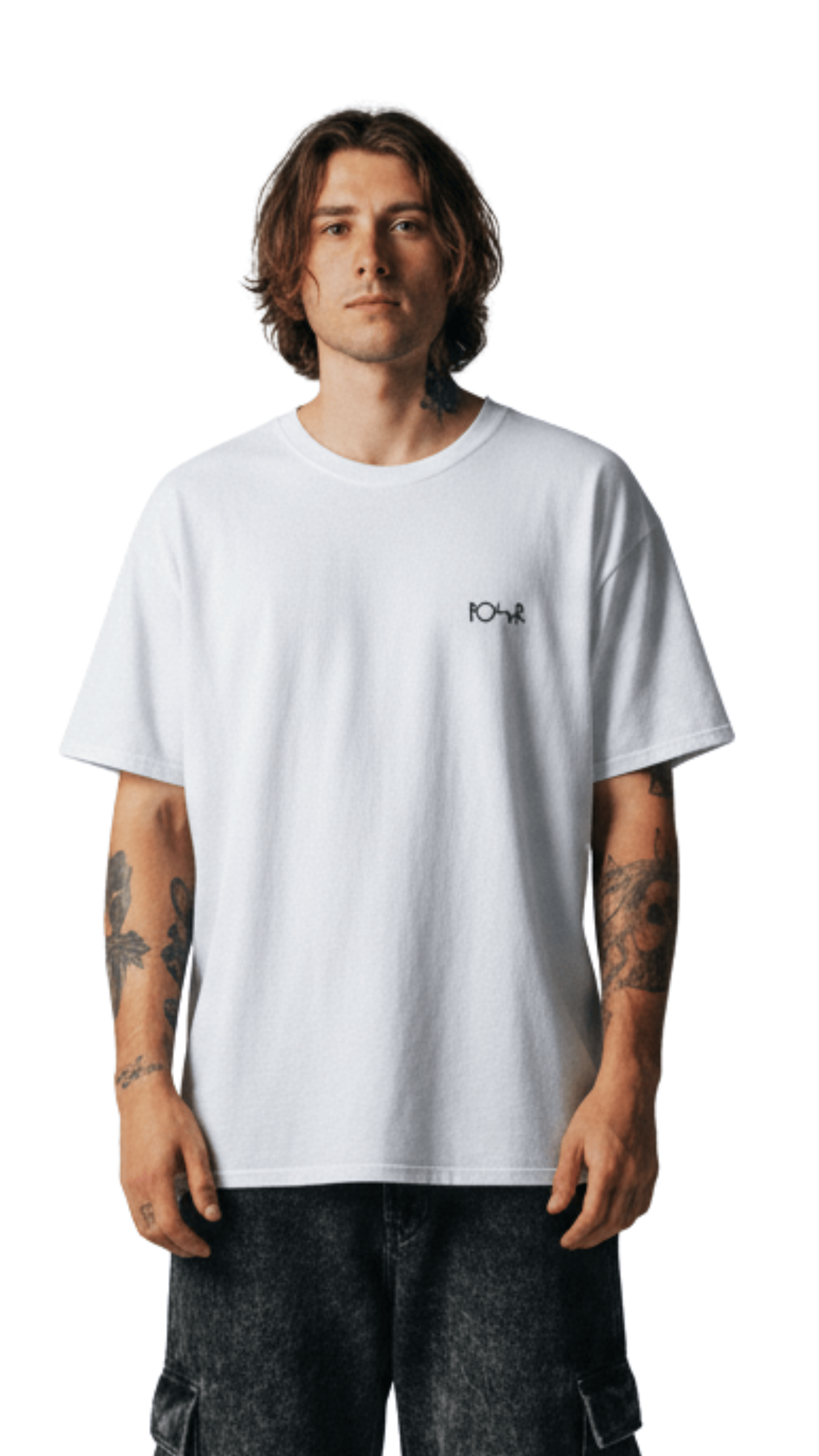 Camiseta Polar Skate Co. Fill Logo | Searching for Peace – White