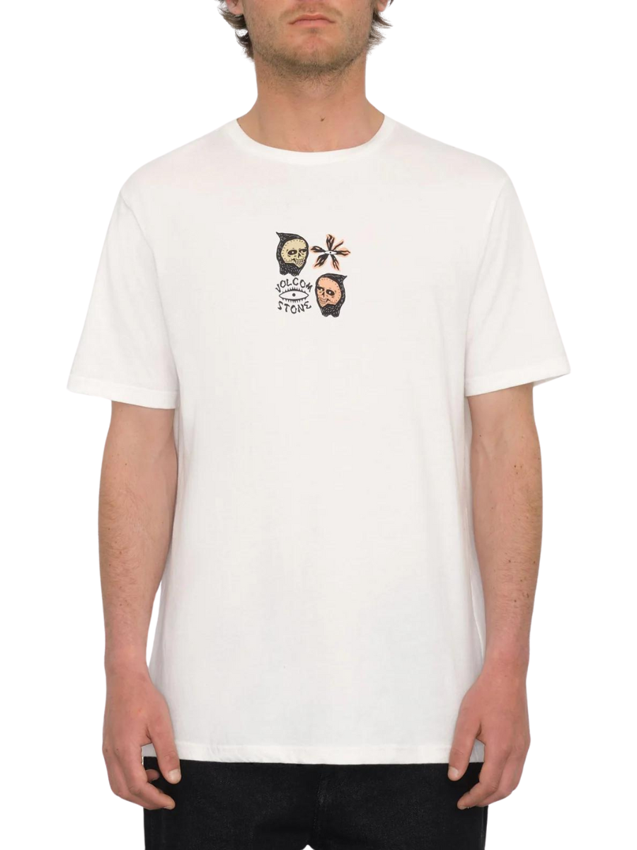 Volcom Flower Budz Short Sleeve T-shirt - Off White | Best selling products | Collection_Zalando | Limited Offer T-Shirts | Men's short sleeve t-shirts | Men's T-shirts | REC x Camisetas | Volcom Shop | surfdevils.com