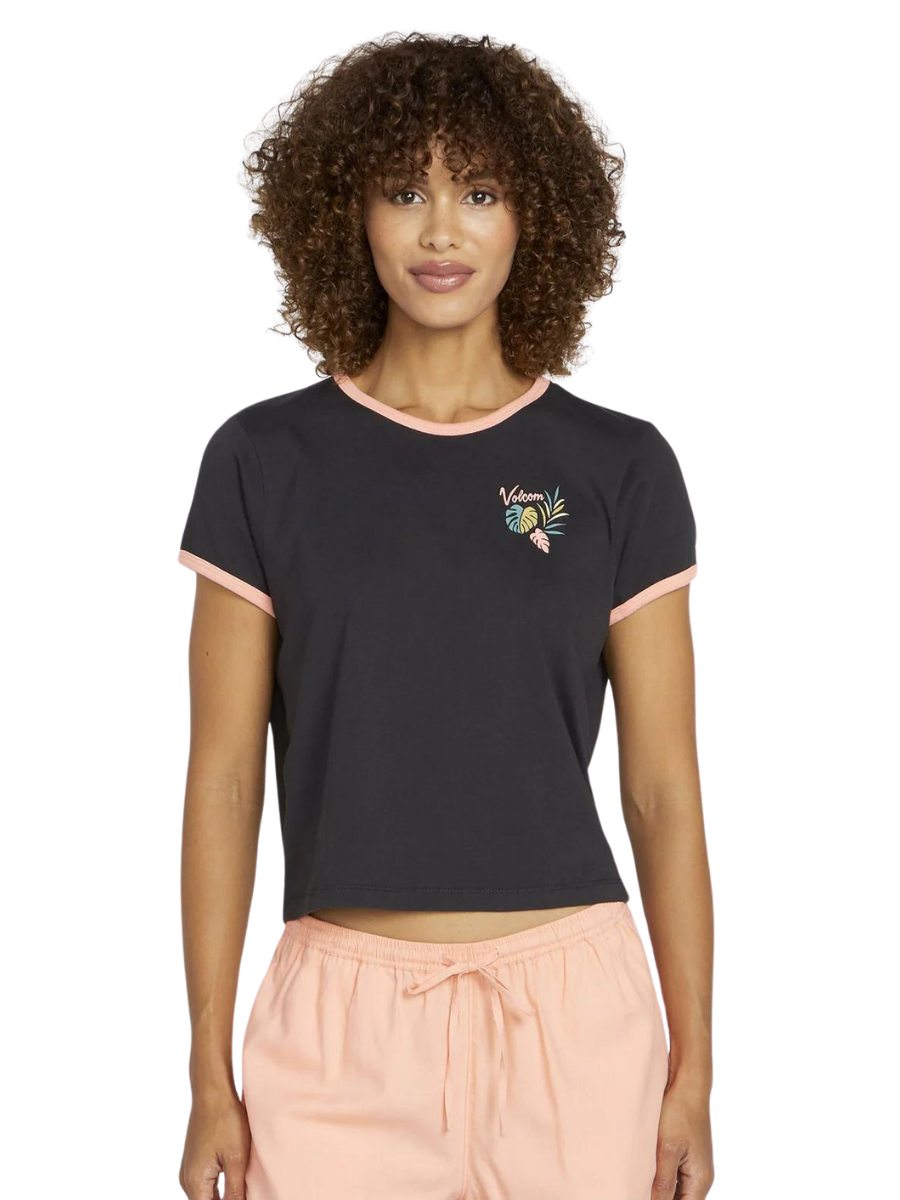 Camiseta Chica Volcom Maybe Baby - Black | Best selling products | surfdevils.com