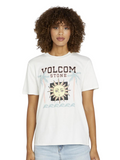 T-Shirt Volcom Lock It Up - Star White