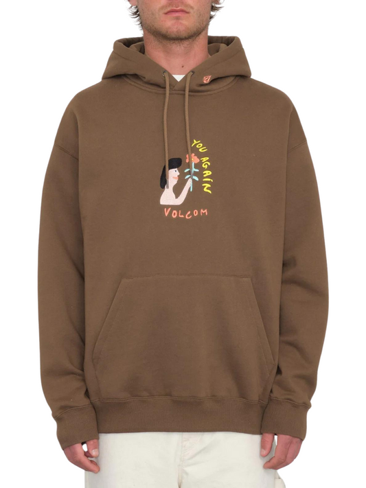 Newest Products | Sudadera Volcom Fa Arthur Longo Po - Dark Earth