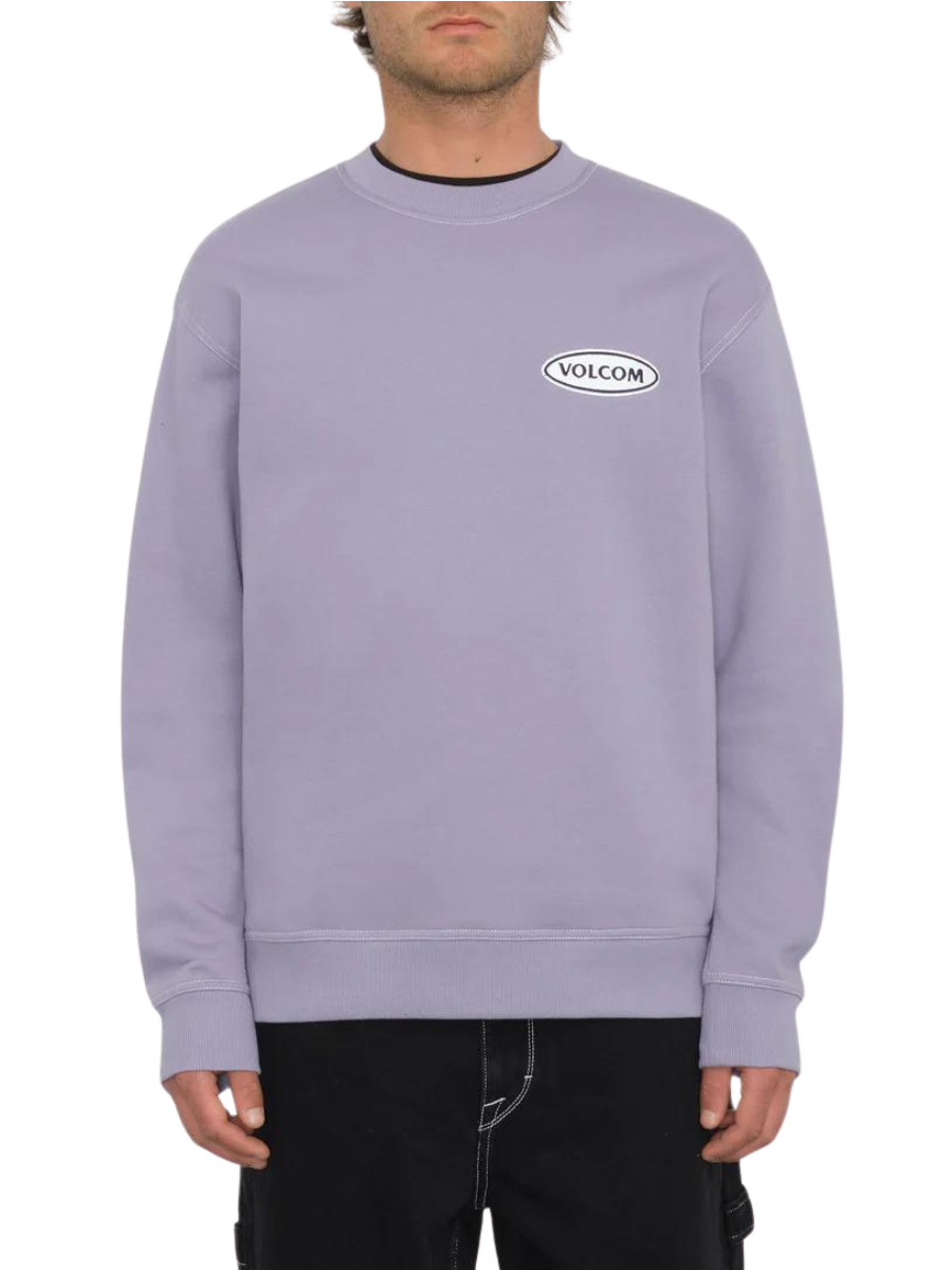 Volcom Workart crew sweatshirt - Violet Dust | Best selling products | surfdevils.com