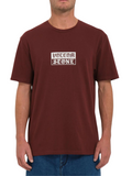 Maglietta Volcom Globstok - Cioccolato amaro