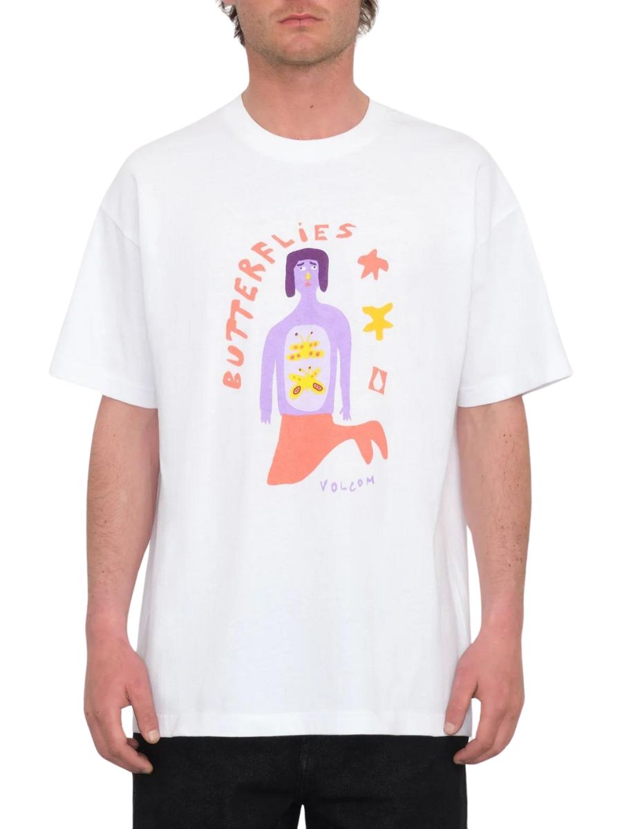 Volcom Fa Arthur Longo 2 T-Shirt - Weiß | Herren-T-Shirts | Kurzarm-T-Shirts für Herren | meistverkaufte Produkte | Meistverkaufte Produkte | Neue Produkte | Neueste Produkte | REC x Camisetas | Sammlung_Zalando | T-Shirts im limitierten Angebot | Volcom-Shop | surfdevils.com