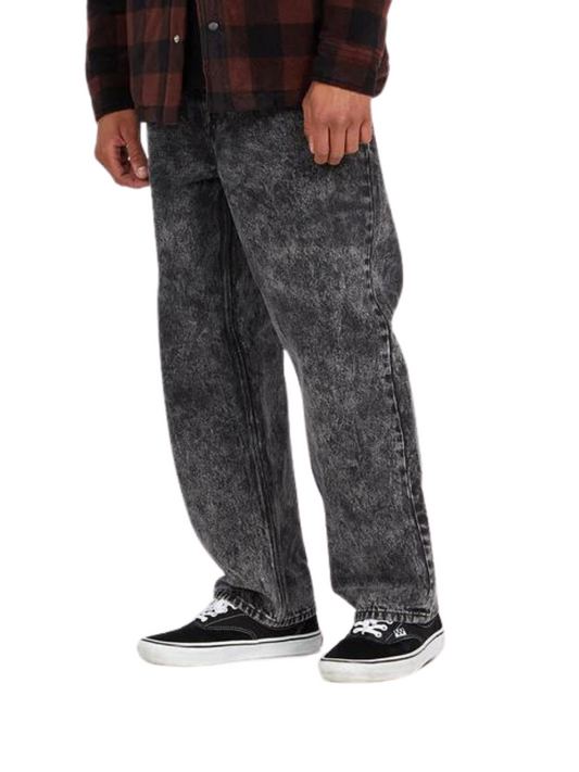 Tous les pantalons pour hommes | Jean Volcom Billow Tapered Denim - Light Acid Black 