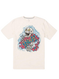 Camiseta Volcom Wall Puncher - Off White