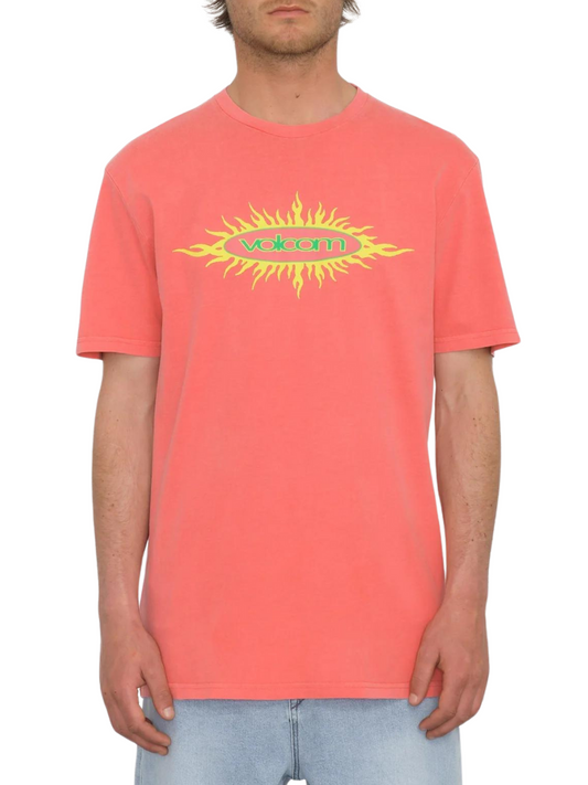 Newest Products | Volcom Nu Sun Pw T-shirt - Washed Ruby