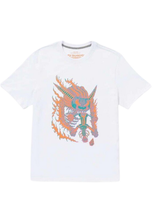 Newest Products | Volcom Fa Tetsunori 1 T-shirt - White